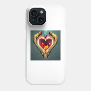 the light of your heart Phone Case