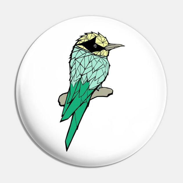 Polygon bird Pin by glavabegunats