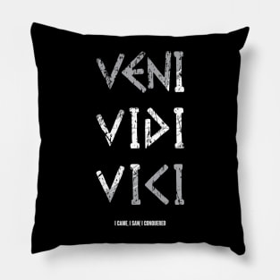 Veni Vidi Vici Pillow