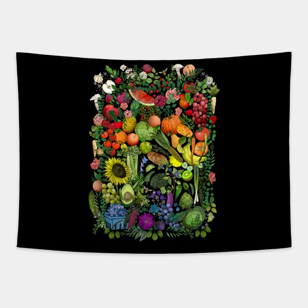 Meet Me At the Farmers Market Tapestry by IrishViking2