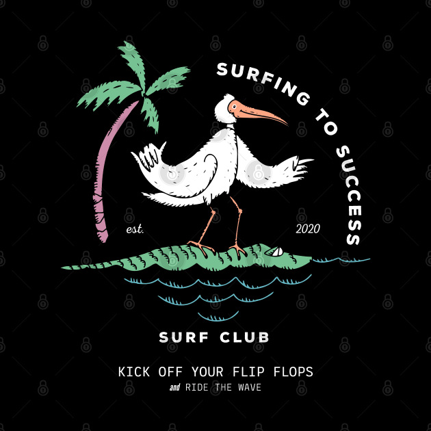 Surfing To Success by okpinsArtDesign