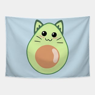 Avocado Kitten Tapestry