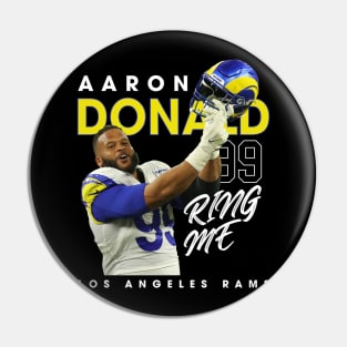 VINTAGE AARON DONALD RETRO Pin