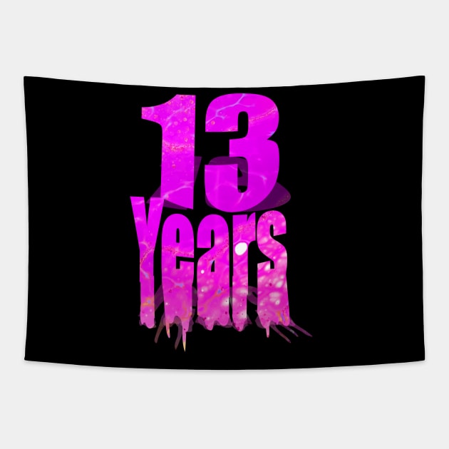 13 years Tapestry by Yous Sef