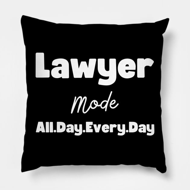 Lawyers Gifts Pillow by HobbyAndArt