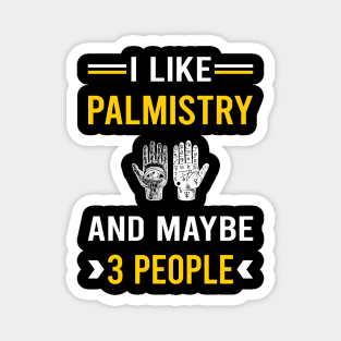 3 People Palmistry Palmist Palm Reading Reader Fortune Telling Teller Magnet