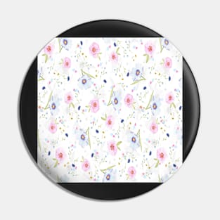 Floral Pattern Pin