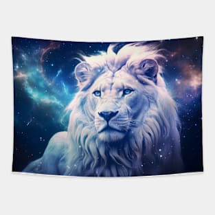 Lion Wild Animal Majestic Wilderness Surrealist Tapestry