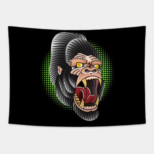 Groovy Gorilla Girl Tapestry