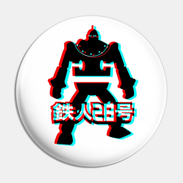 Retro 3D Glasses Style - Gigantor Tetsujin 28-go Pin by KERZILLA