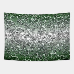 Silver & green Tapestry