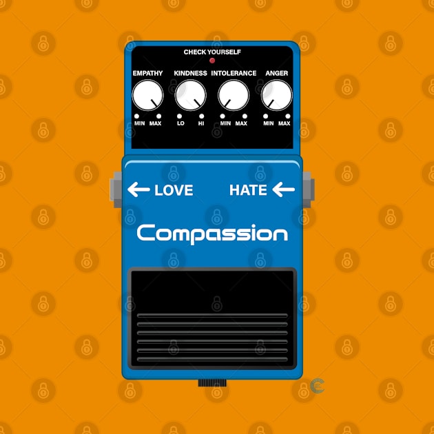 Compassion Electric Guitar Pedal by CuriousCurios