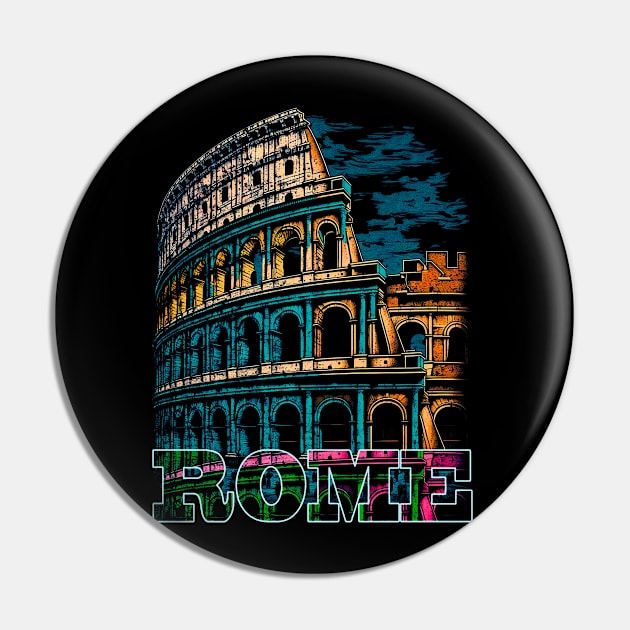 coliseum Pin by alvalferca