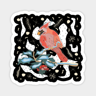 Red Bird Magnet