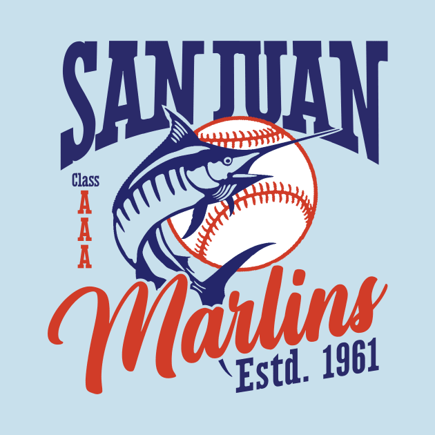 San Juan Marlins by MindsparkCreative