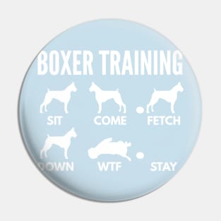 Boxer Training Boxer Dog Tricks Pin