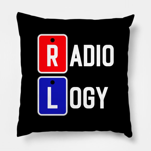 Radiology Right Left LED Markers Pillow by mubays