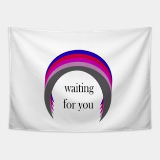 05-Rainbow, waiting for you Tapestry