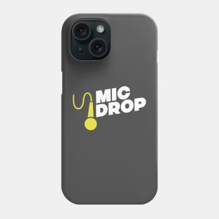 Mic Drop NZ (White Text) Phone Case