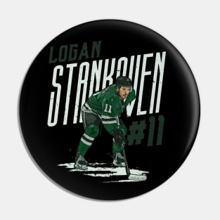 Logan Stankoven Dallas Player Name Pin