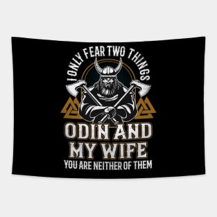 Viking Saying Odin Northman Tapestry