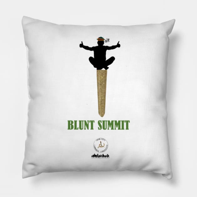 Blunt Summit Pillow by Crab City Cannabis Concession