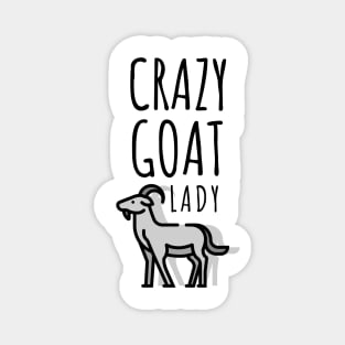 Crazy Goat Lady Magnet