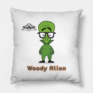 Woody Alien Pillow