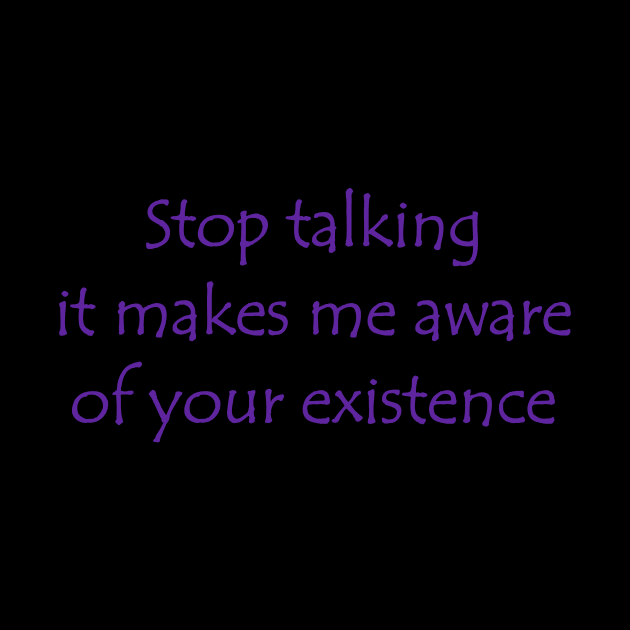 Stop talking by Aridane