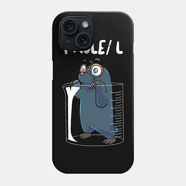 chemist student science teacher mole Describe your design in a short sentence or two Phone Case by Dennisbani