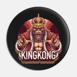 KING OF THE APES Pin