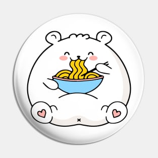 Ramen Bear Me Pin