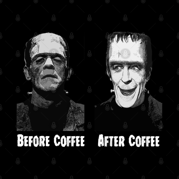 Before and After Coffee by woodsman