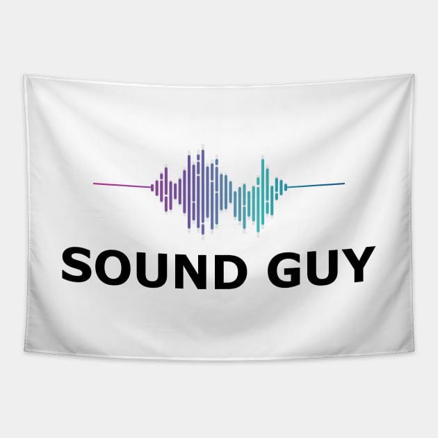 Sound Guy Tapestry by KC Happy Shop