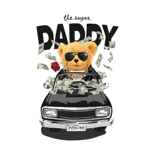 rich bear doll, sugar daddy T-Shirt