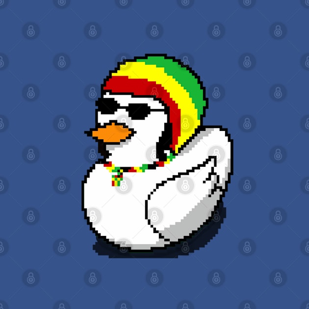 Duckys Rastaman by pixelzart