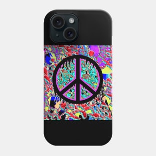 pop art graffiti sticker by LowEndGraphics Phone Case