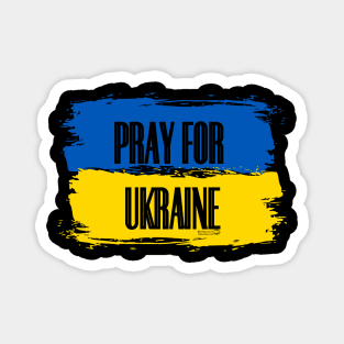 Pray for Ukraine Magnet