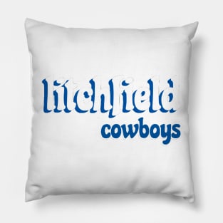 Litchfield CT Cowboys Pillow