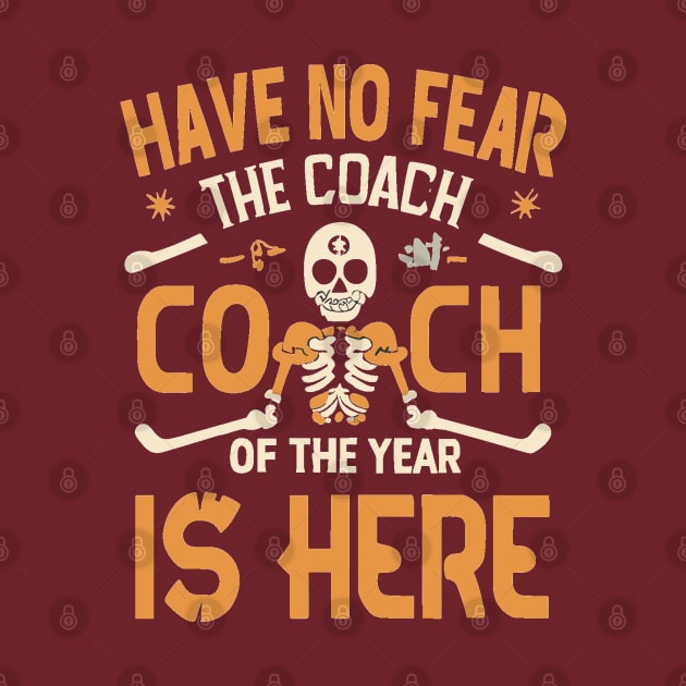 Skeleton Ice Hockey Coach of the year coaching Dad coach by rhazi mode plagget