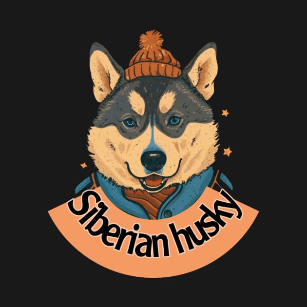 Siberian husky by TshirtMA