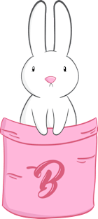 Bunny pocket Magnet