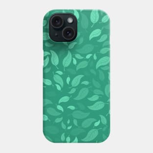 green leaves Phone Case