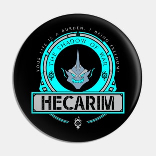 HECARIM - LIMITED EDITION Pin