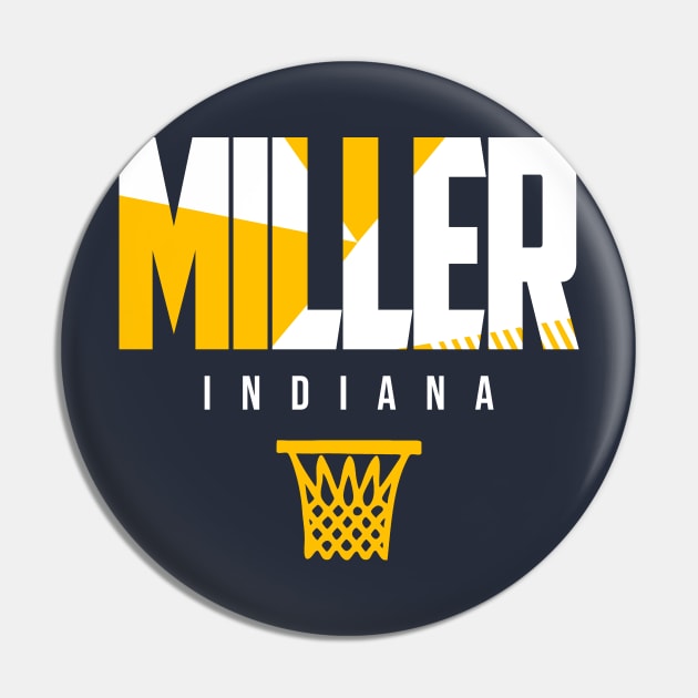 Miller Indiana Basketball Pin by funandgames