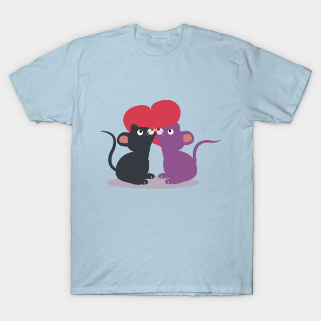 Discover Mice in love - Mouse - T-Shirt