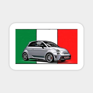 Abarth 696 Italian Print Magnet