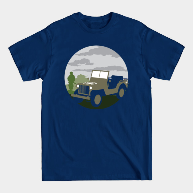 Disover Jeep WWII - Jeep - T-Shirt