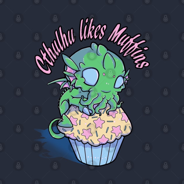 Cthulhu likes Muffins by xMorfina