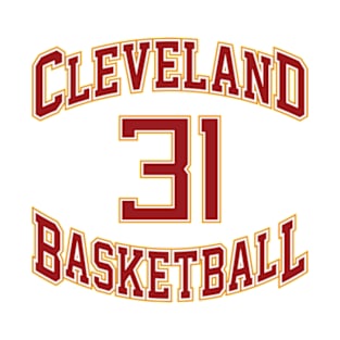 Cleveland Basketball Number 31 T-Shirt